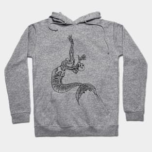 Mermaid Skeleton Hoodie